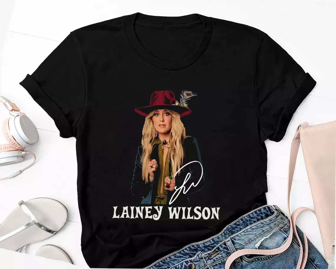 Lainey Wilson Country's Cool Again Tour 2024 Signature T Shirt