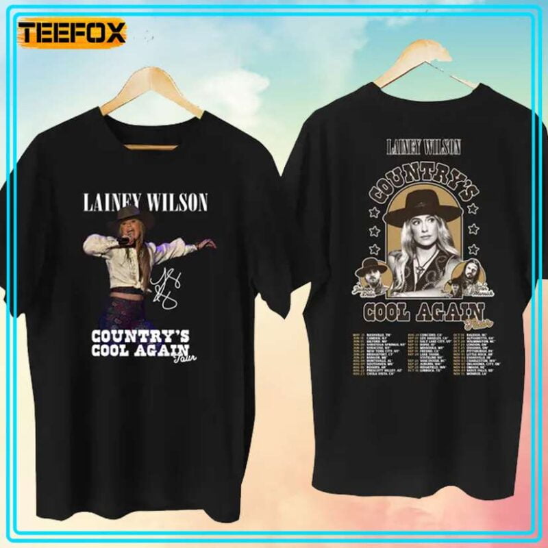 Lainey Wilson Country’s Cool Again Tour 2024 TShirt