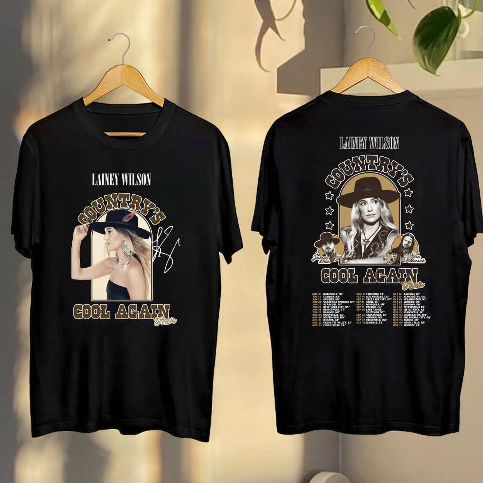 Lainey Wilson Graphic Shirt, Country's Cool Again Tour 2024 Shirt