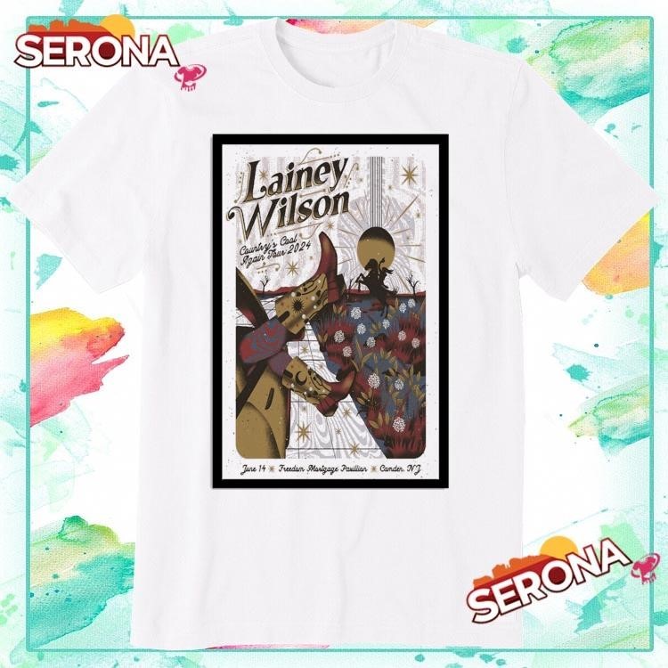 Lainey Wilson June 14 2024 Freedom Mortgage Pavilion Camden Nj Shirt