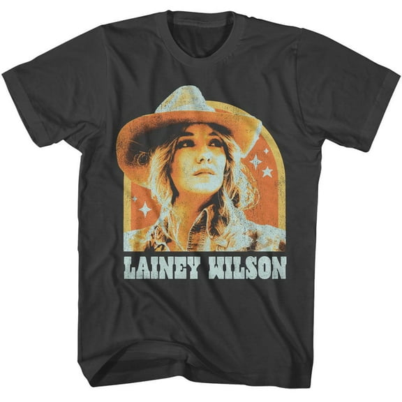 Lainey Wilson Photo and Arch Smoke Adult T-Shirt