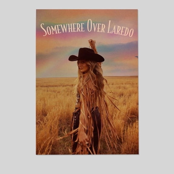 Lainey Wilson Somewhere Over Laredo Poster Tour 2025 Home Decor Office Wall Art