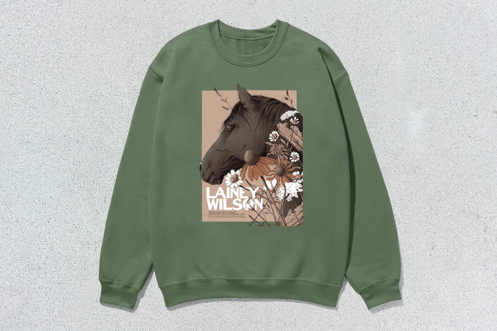 Lainey Wilson Walmart Amp Rogers Ar Aug 10 2024 Shirt