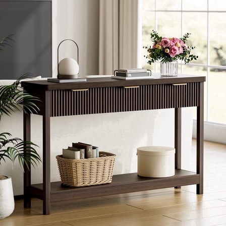 Free Shipping! Southern Enterprises Derkkin Console Table with Mirrored ...