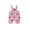 thumbnail image 1 of Lairauiy Baby Toddler Boy 4th of July Overall Romper 3 6 12 18 Months Flag/Popsicle Embroidery Sleeveless Patriotic Striped Jumpsuits, 1 of 9