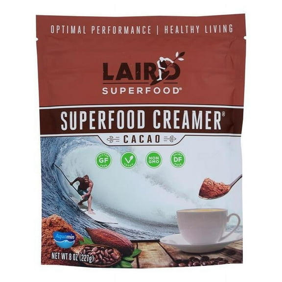 Laird Superfood Cacao Superfood Creamer, 8 oz
