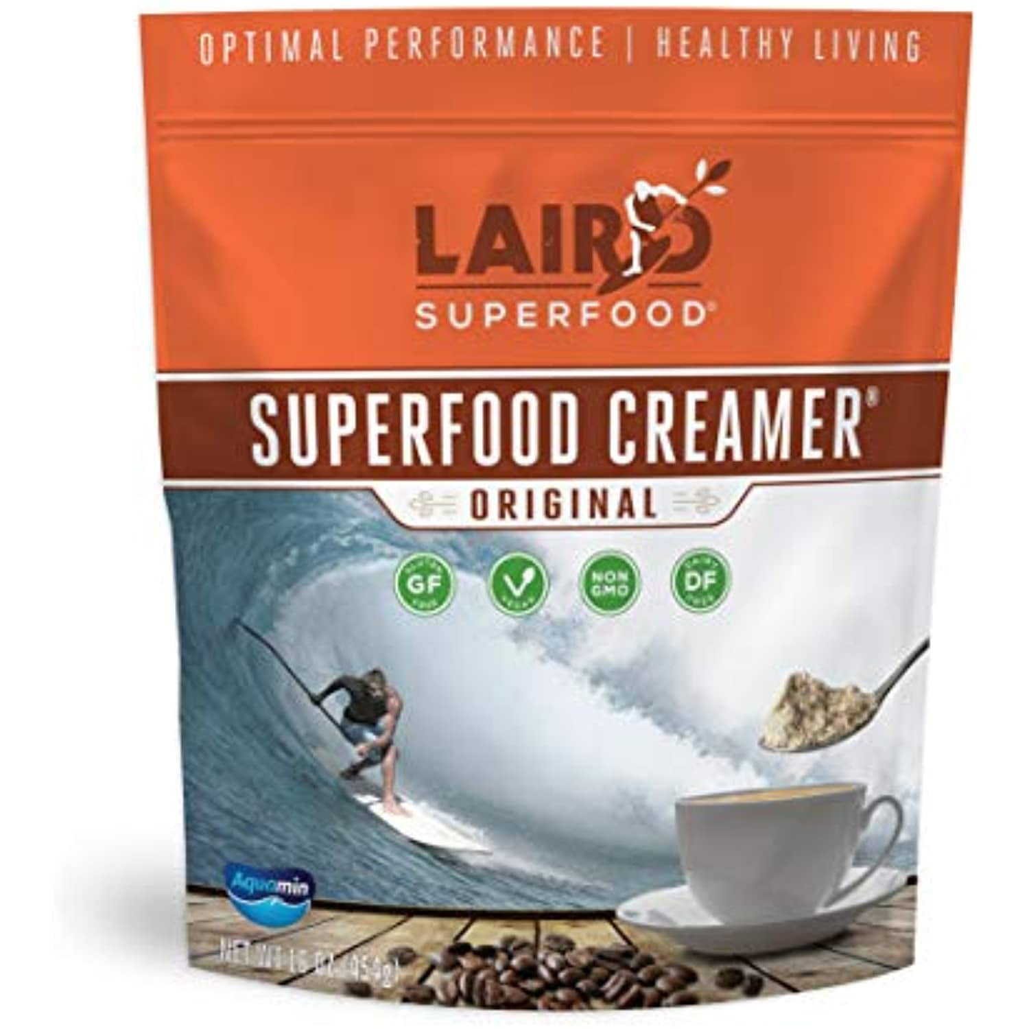 Laird Superfood NonDairy Original Superfood Coconut Powder Coffee