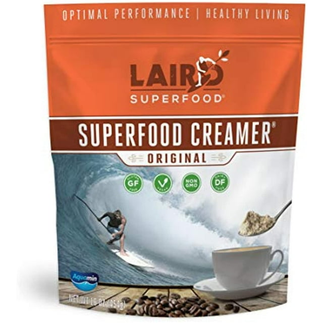 Laird Superfood NonDairy Original Superfood Coconut Powder Coffee
