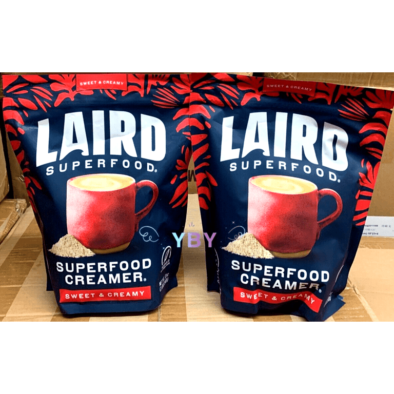 Laird Superfood Creamer Sweet & Creamy, Coconut, Vegan, 2 LB Bag
