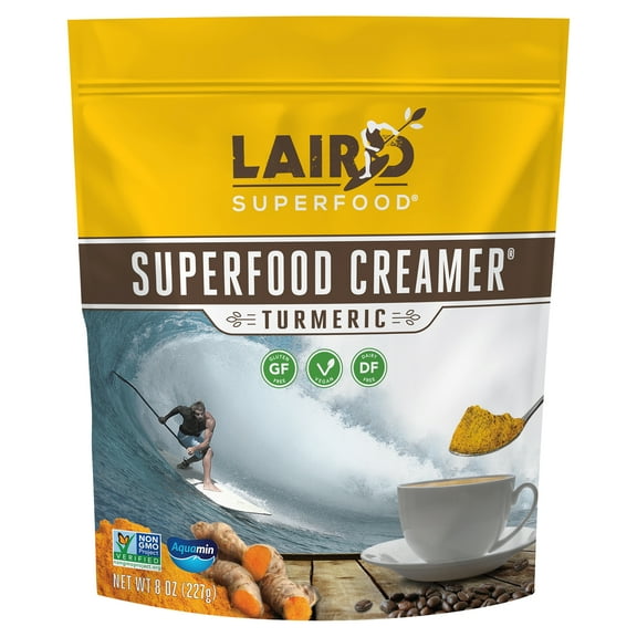 Laird Superfood Turmeric Superfood Creamer, 8 oz