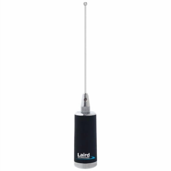 Laird Technologies - C47 - 47-50 DC Ground Base Load Antenna, Black/Chrome