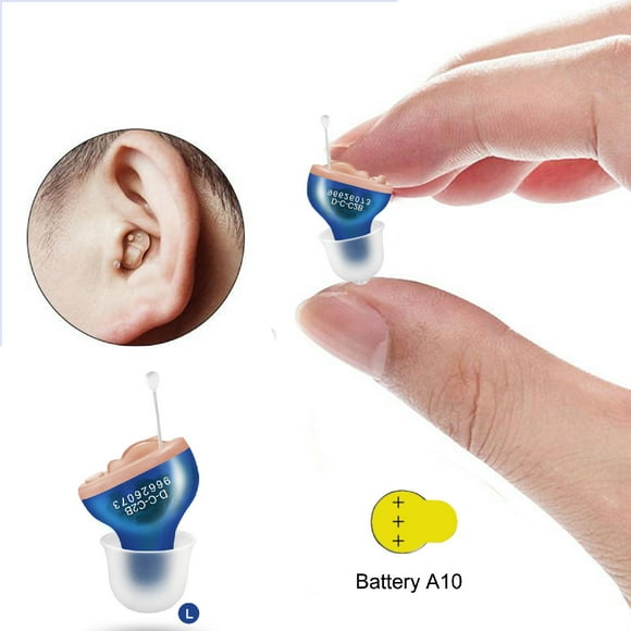 Laiwen Mini Invisible Personal Sound Amplifier Digital Magic Ear Inner-Ear,1 Pcs Blue