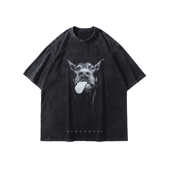 Laixton Graphic Tees Shirt For Men Women Unisex Cotton Oversized T-Shirt Short Sleeve Vintage Streetwear Casual Tee Tops
