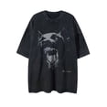 thumbnail image 1 of Laixton Graphic Tees Shirt For Men Women Unisex Cotton Oversized T-Shirt Short Sleeve Vintage Streetwear Casual Tee Tops, 1 of 7