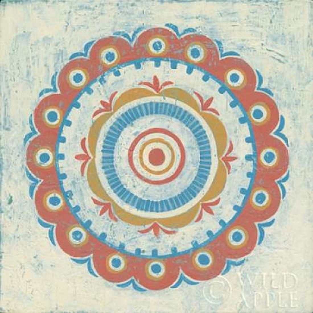 Lakai Circle II Canvas Art - Kathrine Lovell (24 x 24)