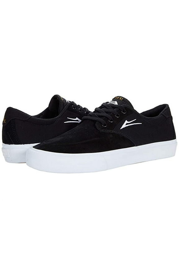 Men's Riley 3 Skate Shoes, Black Suede, Size A 9.5