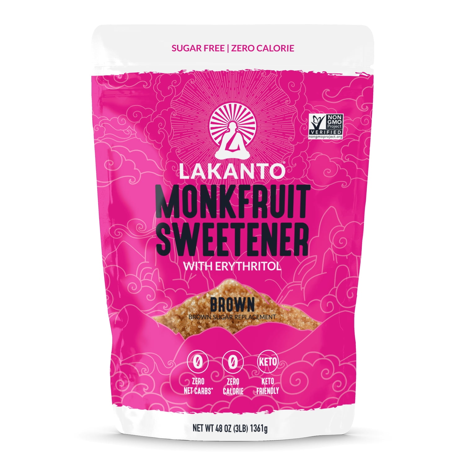 Lakanto Brown Monk Fruit Sweetener with Erythritol
