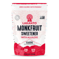 Lakanto Classic Monk Fruit Sweetener with Allulose, 1 lb, 1 Count