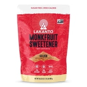 Lakanto Golden Monkfruit Sweetener With Erythritol 800g (1.76 lb), 1 Count