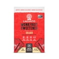 thumbnail image 1 of Lakanto Monk Fruit Sweetener Packets - Raw Cane Sugar Replacement, Zero Net Carbs, Zero Glycemic, Zero Calorie, Keto, Sweeten on the Go, Coffee, Lemonade, Other Drinks, Desserts (Golden, 30 Count), 1 of 7