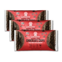 Lakanto Sugar Free Chocolate Chips - Sweetened with Monk Fruit Sweetener, Perfect for Baking, Melting, Mixing, Snacking, Gluten Free, Keto Diet Friendly, Vegan, 2g Net Carbs (8 oz - Pack of 3)
