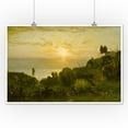 thumbnail image 1 of Lake Albano, Sunset - Masterpiece Classic - Artist: George Inness c. 1874 (12x18 Art Print, Wall Decor Travel Poster), 1 of 1