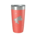 thumbnail image 1 of Lake Alice Map Tumbler Travel Mug Insulated Laser Engraved Coffee Cup Florida 20 oz Coral, 1 of 1