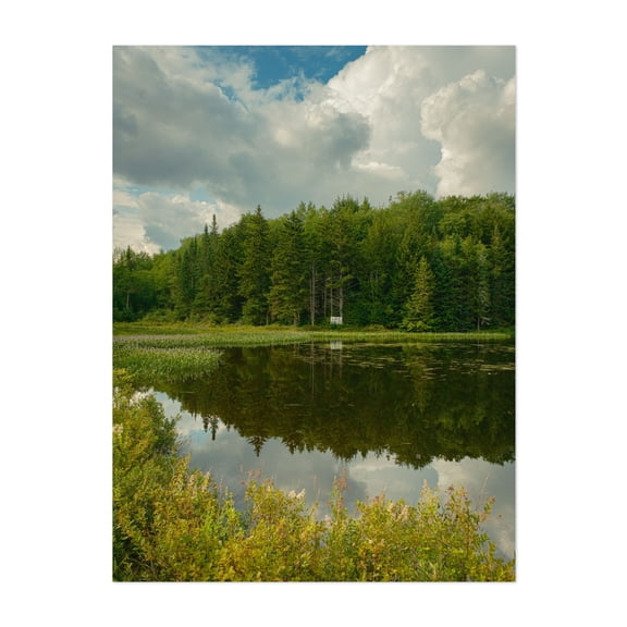 Lake Alma, Averys Place 01 - Averys Place New York Photography Unframed Wall Art Print 5 x 7 inches