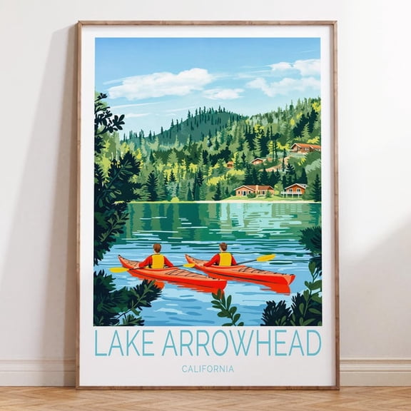 Lake Arrowhead California Wall Art Print