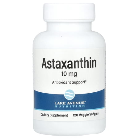 Lake Avenue Nutrition Astaxanthin, 10 mg, 120 Veggie Softgels