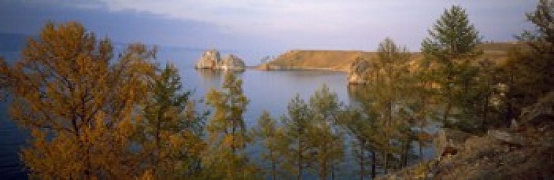 Lake Baikal Siberia Russia Canvas Art - Panoramic Images (18 x 6)