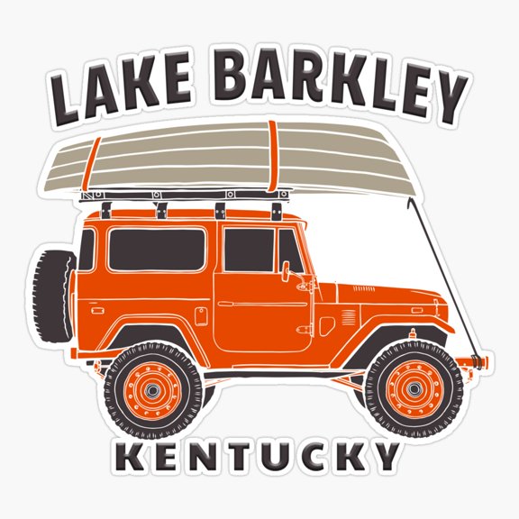 Lake Barkley Kentucky Vinyl Decal Sticker