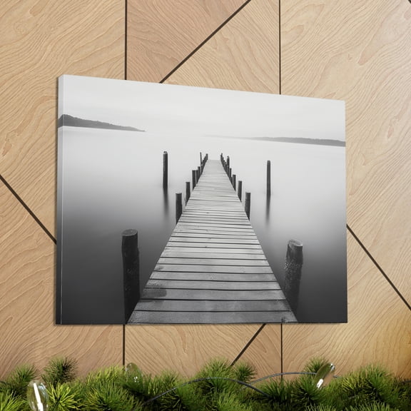 Lake, Beach, & Ocean Art on a Canvas Frame for Bathroom, Office, Living Room Wall Decor Wall Art Custom Portrait Art