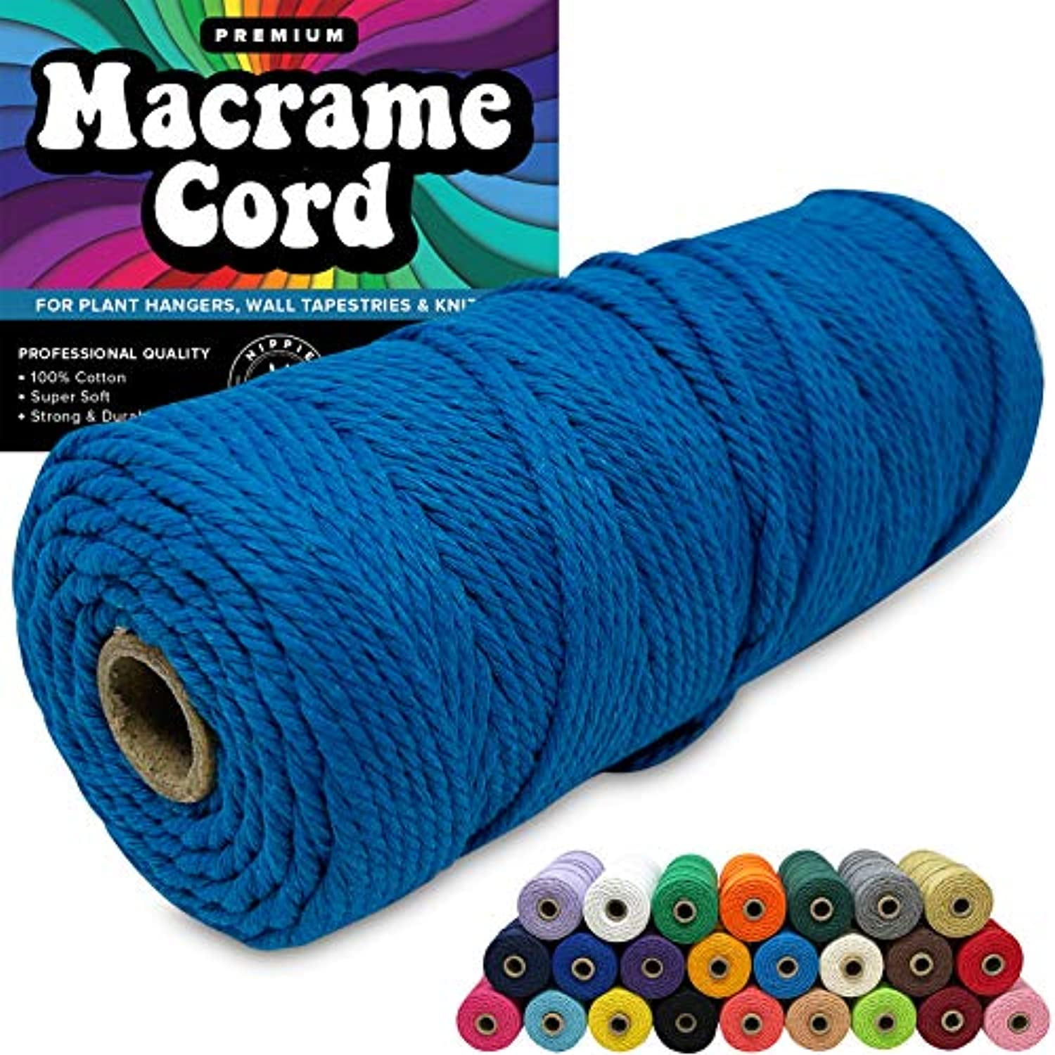 Blue Tones #18 Nylon Thread Rope String Cord – Bazar Mayan