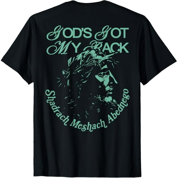 Lake Brandon God's Got My Back Hard Fought Hallelujah Jesus T-Shirt