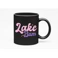 thumbnail image 1 of Lake Bum Gift, Black 11oz Ceramic Mug, 1 of 5