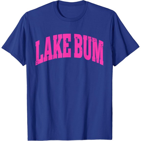 Lake Bum Hello Summer Boat Babe T-Shirt