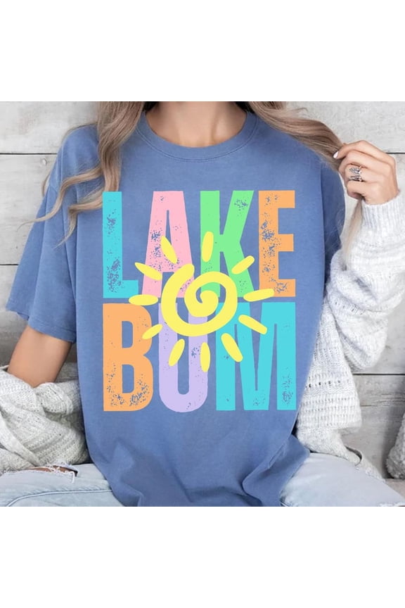 Lake Bum Pool Bum Shirt Bundle, Beach Bum Shirt, Sunshine Shirt, Summer Shirt, Trendy Summer Sun Shirt Design, Distressed Beach Shirt, Lake River Shirt