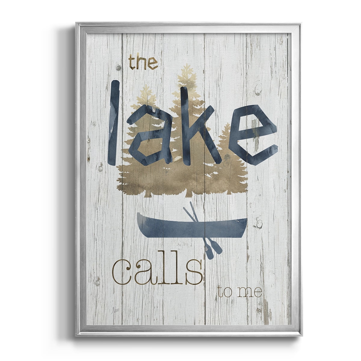 Lake Calls Me Premium Classic Framed Print - Ready to Hang