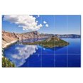 thumbnail image 1 of Lake Ceramic Tile Mural Kitchen Backsplash Bathroom Shower, 400710-XL64, 1 of 3
