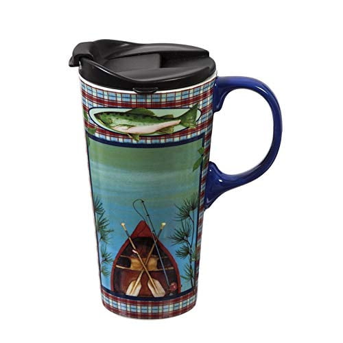 Lake Ceramic Travel Cup, 17 OZ.