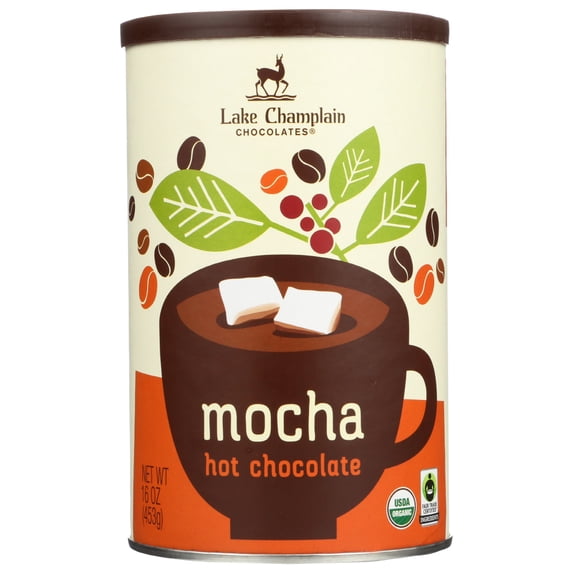 Lake Champlain Chocolates Mocha Hot Chocolate, 16 oz