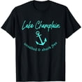 thumbnail image 1 of Lake Champlain Unsalted Shark Free Boating Boat Fishing T-Shirt, 1 of 3