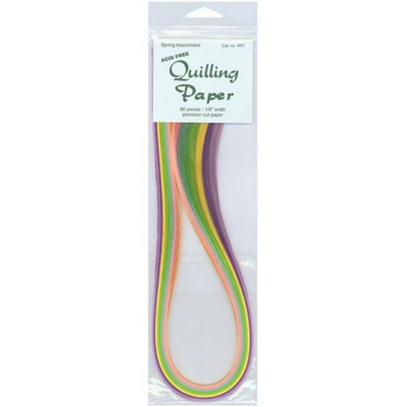 Lake City Craft Q441 Quilling Paper 1/8" 80/Pkg