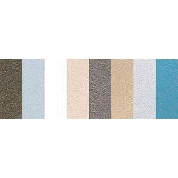 Lake City Craft Quilling Paper 1/8 inch 80 pack 8 Colors Pearlized