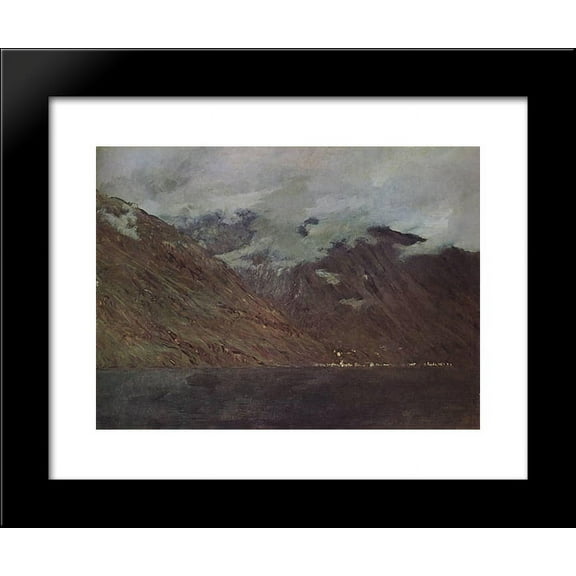 Lake Como 20x24 Framed Art Print by Isaac Levitan