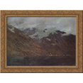 thumbnail image 1 of Lake Como 24x18 Gold Ornate Wood Framed Canvas Art by Isaac Levitan, 1 of 2
