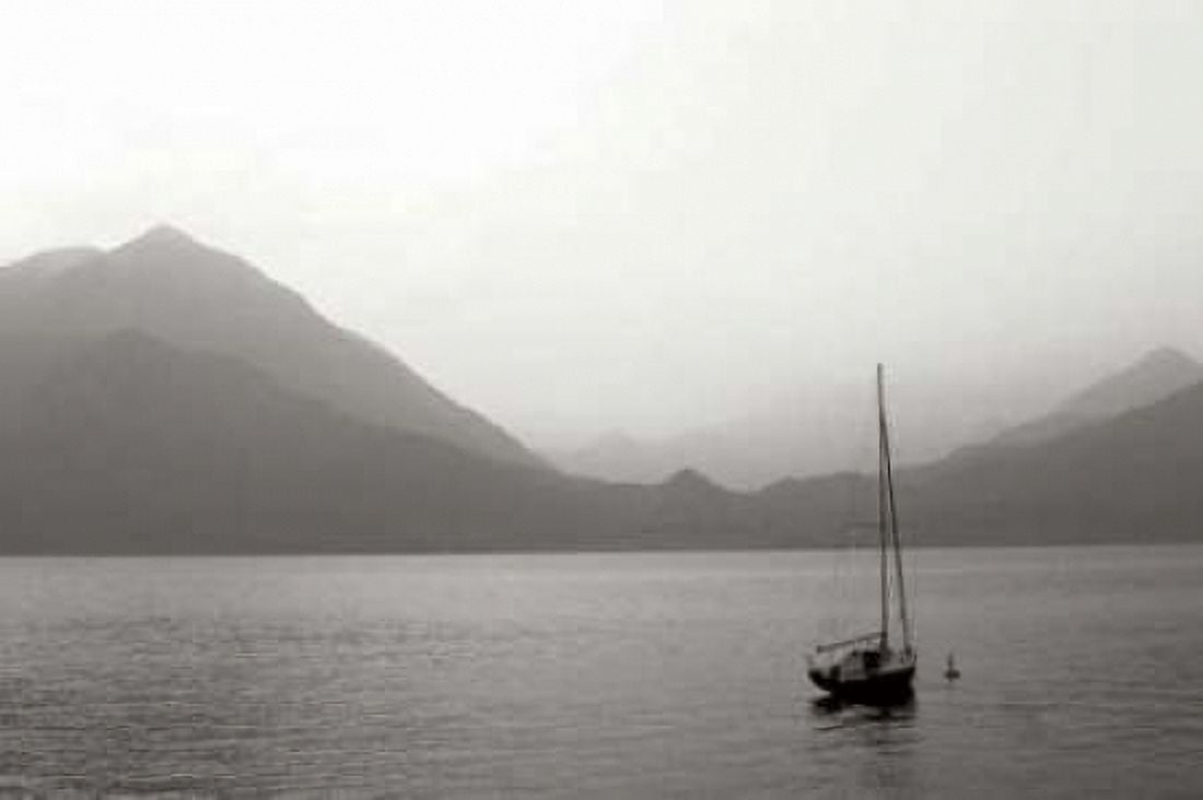 Lake Como Sailboats II Canvas Art - Rita Crane (12 x 18)