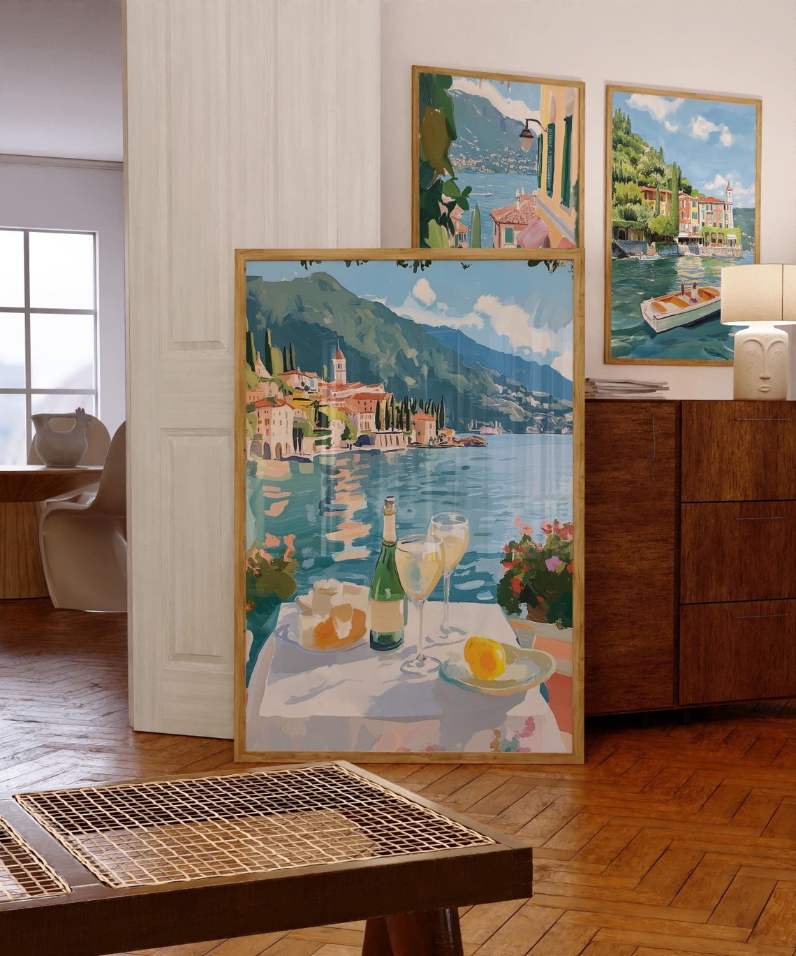 Lake Como Wall Art Poster, Italian Art, Bellagio Poster, Varenna Art ...