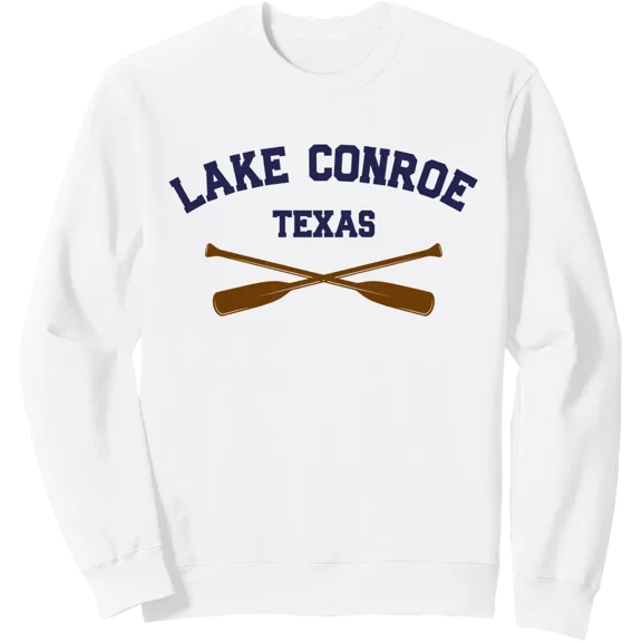 Lake Conroe Texas Outdoors Vintage Sweatshirt
